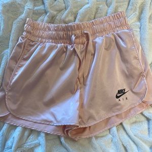 Satin Nike air shorts